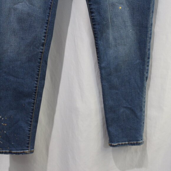 Social Standard by Sanctuary High Rise Skinny‎ Splatter Jeans - Picture 4 of 7